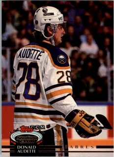 Hokejová karta Donald Audette Topps Stadium 1992-93 řadová č. 112