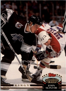Hokejová karta John McIntyre Topps Stadium 1992-93 řadová č. 117