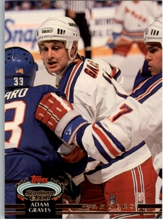 Hokejová karta Adam Graves Topps Stadium 1992-93 řadová č.150