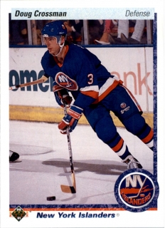 Hokejová karta Doug Crossman Upper Deck 1990-91 řadová č. 7