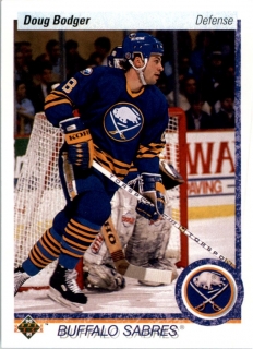Hokejová karta Doug Bodger Upper Deck 1990-91 řadová č. 50