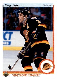 Hokejová karta Doug Lidster Upper Deck 1990-91 řadová č. 60