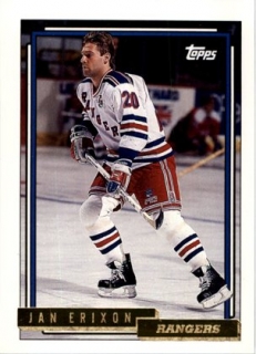 hokejová karta Jan Erixon Topps 1992-93 Gold č. 153