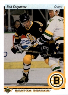 Hokejová karta Bob Carpenter Upper Deck 1990-91 řadová č. 158