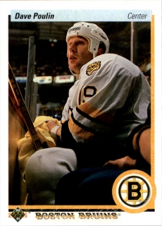 Hokejová karta Dave Poulin Upper Deck 1990-91 řadová č. 177