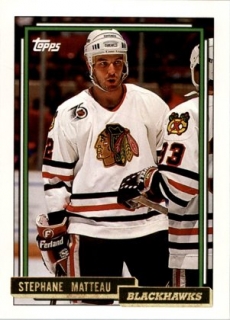 hokejová karta Stephane Matteau Topps 1992-93 Gold č. 463