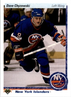 Hokejová karta Dave Chyzowski Upper Deck 1990-91 řadová č. 228