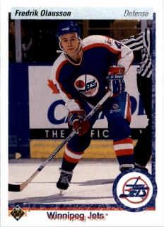 Hokejová karta Dredrik Olausson Upper Deck 1990-91 řadová č. 237