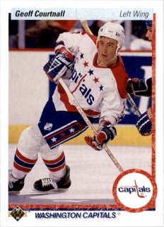 Hokejová karta Geoff Courtnall Upper Deck 1990-91 řadová č. 238