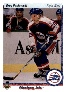 Hokejová karta Greg Paslawski Upper Deck 1990-91 řadová č. 239
