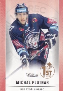 hokejová karta Michal Plutnar OFS 2016-17 1st day issue 