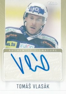 hokejová karta Tomáš Vlasák OFS 2016-17 s I Authentic Signature 