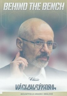 hokejová karta Václav Sýkora OFS 2016-17 s I Behind the Bench 