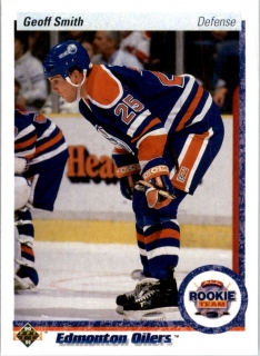 Hokejová karta Geoff Smith Upper Deck 1990-91 Rookie řadová č. 326