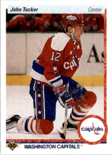 Hokejová karta John Tucker Upper Deck 1990-91 řadová č. 387