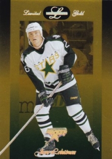hokejová karta Jere Lehtinen Leaf Limited 96/97 Gold