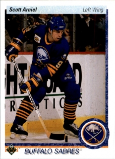 Hokejová karta Scott Arniel Upper Deck 1990-91 řadová č. 397