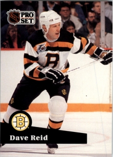 Hokejová karta Dave Reid ProSet 1991-92 S2 řadová č. 348
