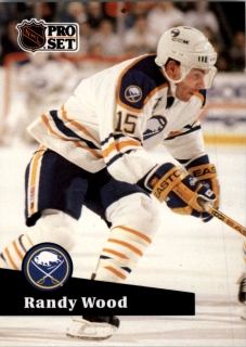 Hokejová karta Randy Wood ProSet 1991-92 S2 řadová č. 359