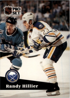 Hokejová karta Randy Hillier ProSet 1991-92 S2 řadová č. 360