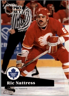 Hokejová karta Ric Nattress ProSet 1991-92 S2 řadová č. 363