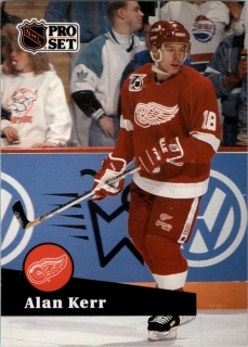 Hokejová karta Alan Kerr ProSet 1991-92 S2 řadová č. 376