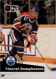 Hokejová karta Vincent Damphousse ProSet 1991-92 S2 řadová č. 381