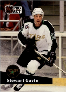 Hokejová karta Stewart Gavin ProSet 1991-92 S2 řadová č. 404