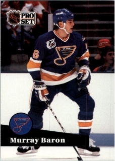 Hokejová karta Murray Baron ProSet 1991-92 S2 řadová č. 472