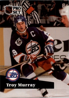 Hokejová karta Troy Murray ProSet 1991-92 S2 řadová č. 514