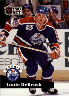 Hokejová karta Louie DeBrusk ProSet 1991-92 S2 Rookie č. 535