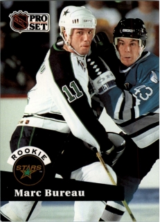 Hokejová karta Marc Bureau ProSet 1991-92 S2 Rookie č. 544
