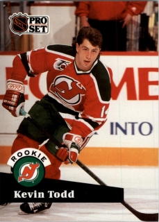 Hokejová karta Kevin Todd ProSet 1991-92 S2 Rookie č. 548