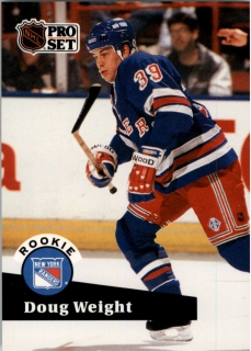 Hokejová karta Doug Weight ProSet 1991-92 S2 Rookie č. 549