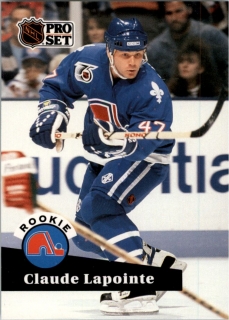 Hokejová karta Claude Lapointe ProSet 1991-92 S2 Rookie č. 556