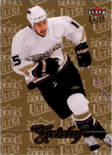 hokejová karta Ryan Getzlaf Ultra Fleer 2007-08 Gold Medallion č. 199