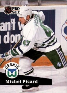 Hokejová karta Michel Picard ProSet 1991-92 S2 Rookie č. 538