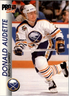 Hokejová karta Donald Audette Proset 1992-93 č.18