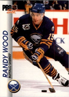 Hokejová karta Randy Wood Proset 1992-93 č.20