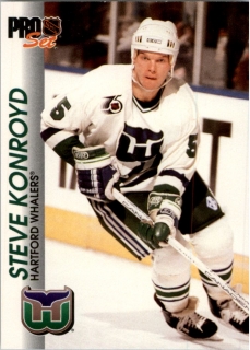 Hokejová karta Steve Konroyd Proset 1992-93 č.62