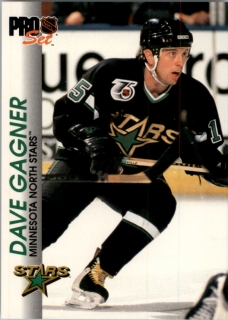 Hokejová karta Dave Gagner Proset 1992-93 č.77
