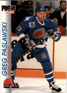 Hokejová karta Greg Paslawski Proset 1992-93 č.155