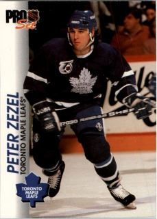 Hokejová karta Peter Zezel Proset 1992-93 č.187