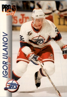 Hokejová karta Igor Ulanov Proset 1992-93 č.216
