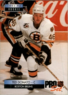 Hokejová karta Ted Donato Proset 1992-93 č.221