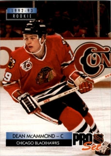 Hokejová karta Dean McAmmondt Proset 1992-93 č.224