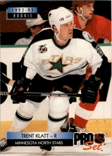Hokejová karta Trent Klatt Proset 1992-93 č.229