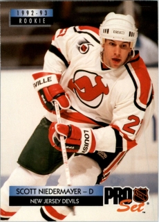 Hokejová karta Scott Niedermayer Proset 1992-93 č.232