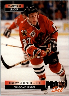 Hokejová karta Jeremy Roenick Proset 1992-93 č.252