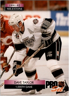 Hokejová karta Dave Taylor Proset 1992-93 č.258
